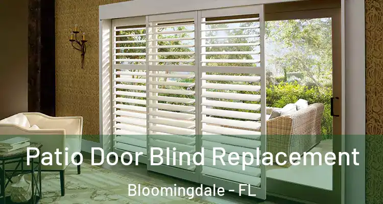  Patio Door Blind Replacement Bloomingdale - FL