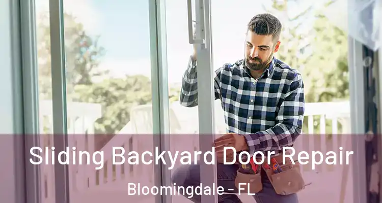  Sliding Backyard Door Repair Bloomingdale - FL
