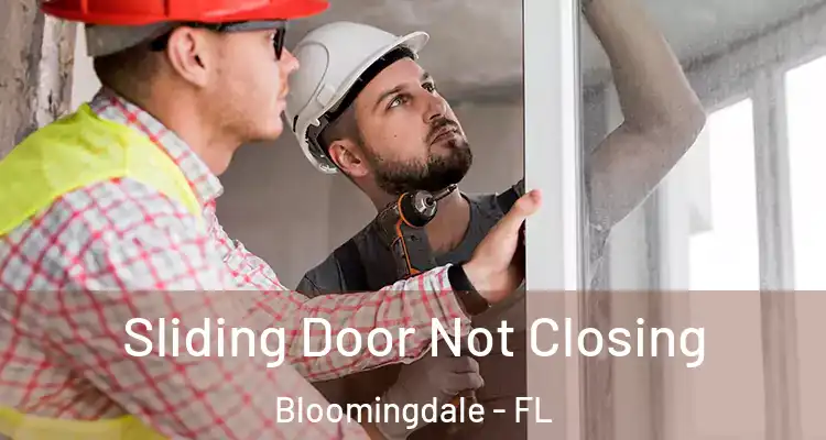  Sliding Door Not Closing Bloomingdale - FL